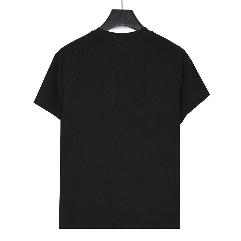 Dior Monogram Embroidered Black T-Shirt view