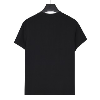 Dior Monogram Embroidered Black T-Shirt view 3