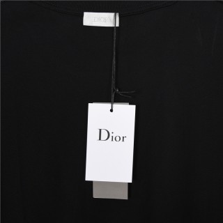 Dior Monogram Embroidered Black T-Shirt view 9