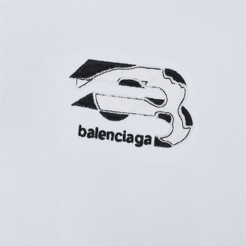 White Minimalist Logo Short Sleeve T-Shirt view
