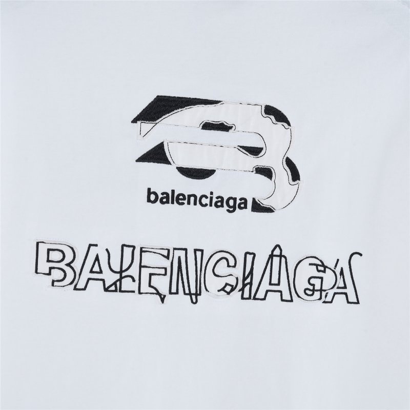 White Minimalist Logo Short Sleeve T-Shirt view