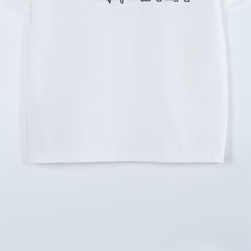 White Minimalist Logo Short Sleeve T-Shirt view