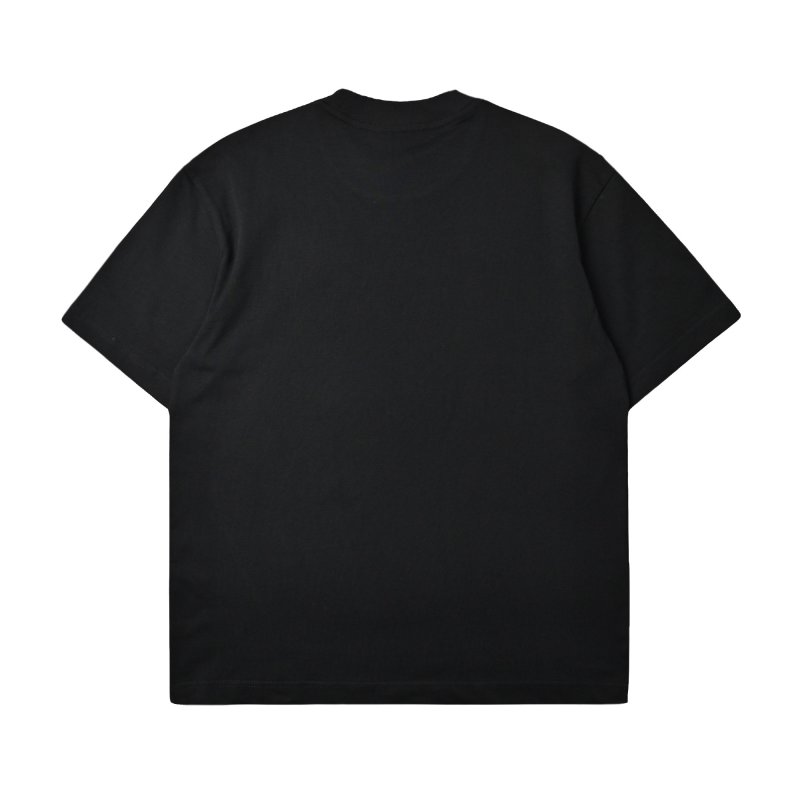 Lululemon Black Logo T-Shirt with Cream Print view