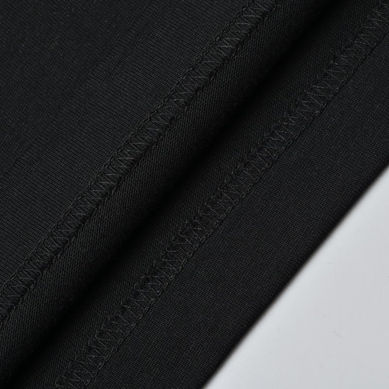 Lululemon Black Logo T-Shirt with Cream Print view