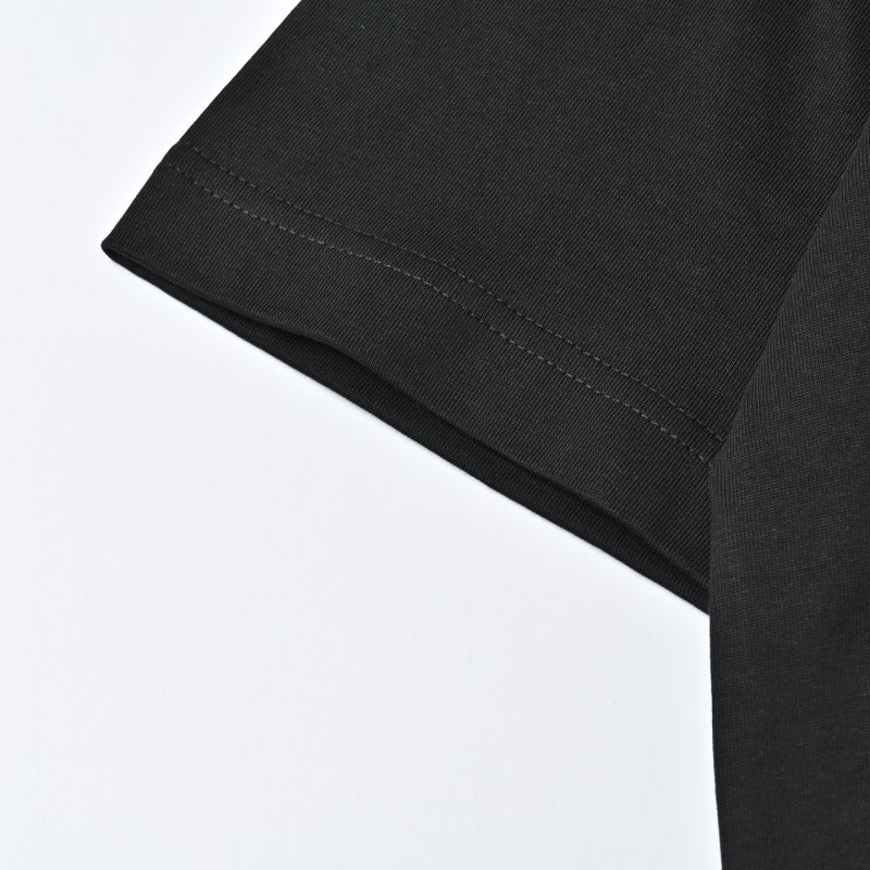 Lululemon Black Logo T-Shirt with Cream Print view
