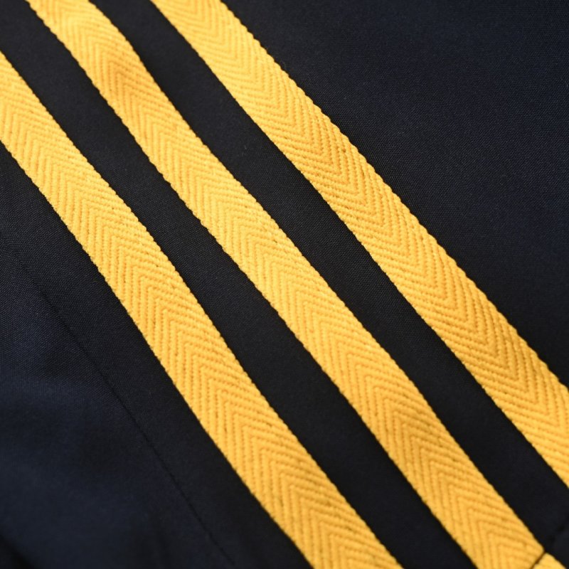 Adidas Navy Gold Stripe Track Pants view