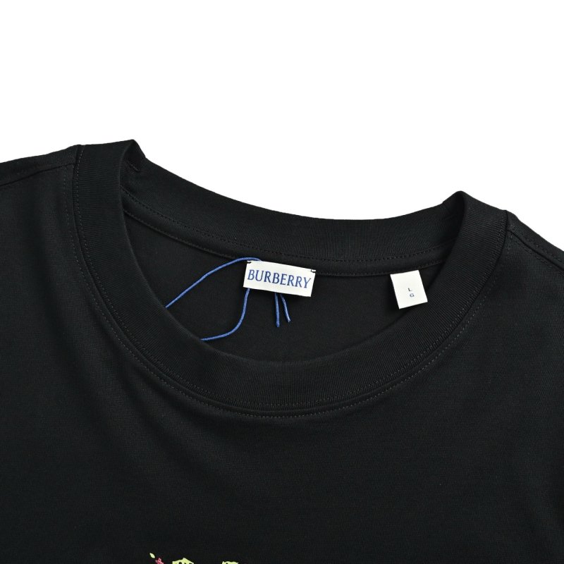 Essentials Black Embroidered Logo T-Shirt view