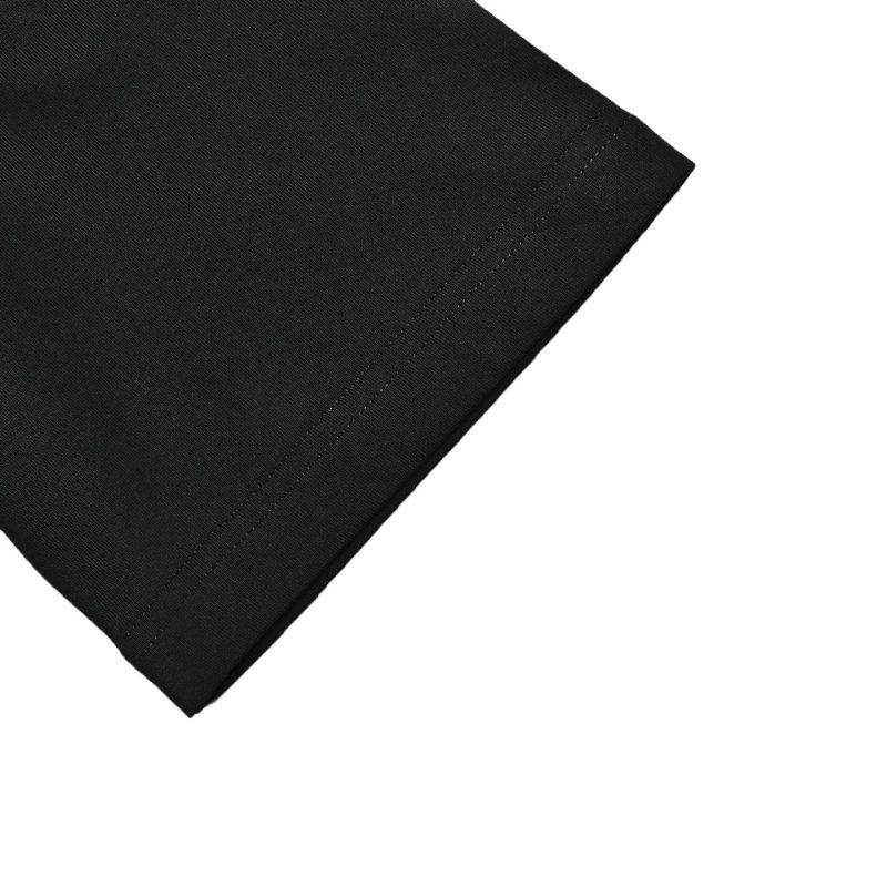 Essentials Black Embroidered Logo T-Shirt view