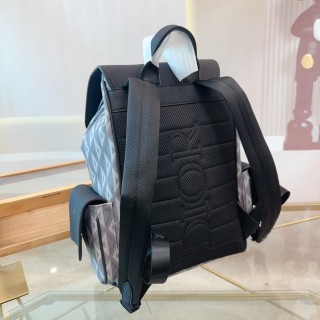 Dior Oblique Canvas Backpack Black view 8