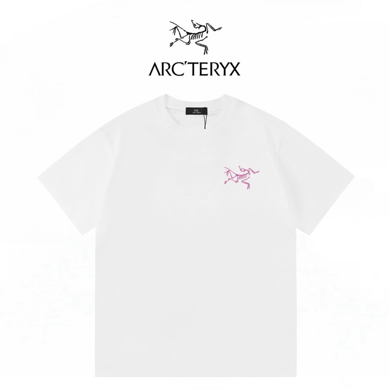 White Graphic Skeleton Wings T-Shirt - Magenta Print view