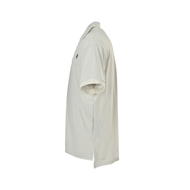 Prada Cream Polo Shirt with Embroidered Logo view