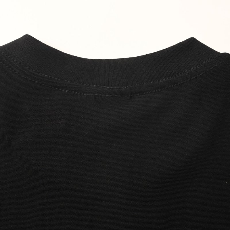 A Bathing Ape Head Logo Black T-Shirt Lime Green view