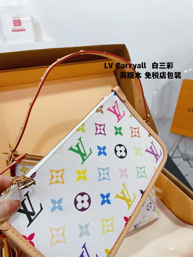 Louis Vuitton Carryall Multicolor Monogram Canvas Shoulder Bag view