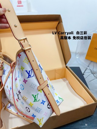 Louis Vuitton Carryall Multicolor Monogram Canvas Shoulder Bag view 6