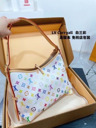 Louis Vuitton Carryall Multicolor Monogram Canvas Shoulder Bag view 7
