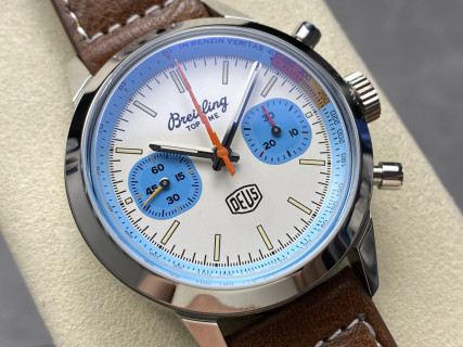 Breitling Top Time B01 Chronograph Blue Dial 42mm view 2