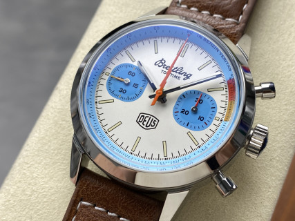 Breitling Top Time B01 Chronograph Blue Dial 42mm view 3