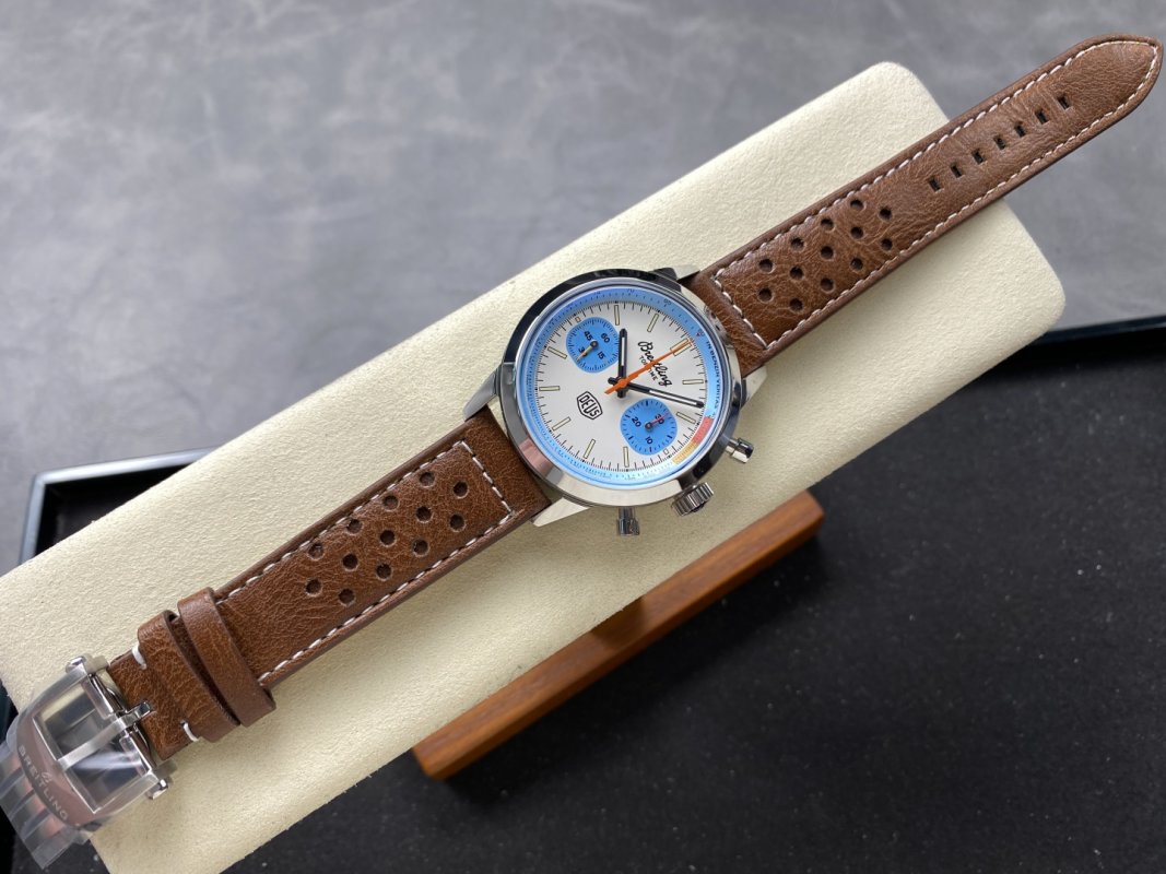 Breitling Top Time B01 Chronograph Blue Dial 42mm view