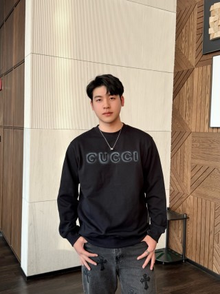 Gucci Logo Sweatshirt Black