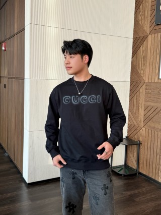 Gucci Logo Sweatshirt Black view 6