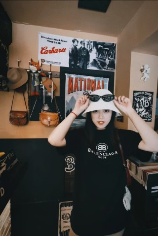Balenciaga Mode Black Logo T-Shirt