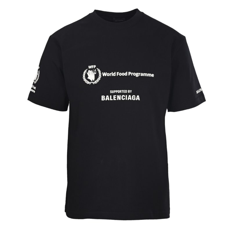 Balenciaga World Food Programme Black T-Shirt view