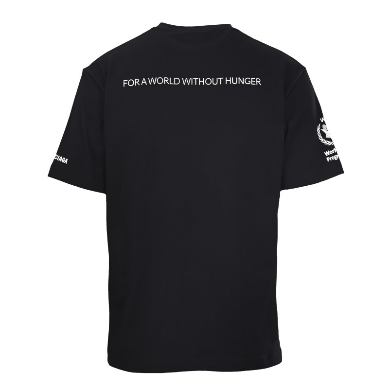 Balenciaga World Food Programme Black T-Shirt view