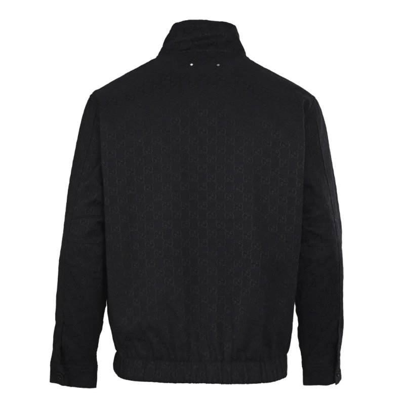 Gucci GG Monogram Black Zip Jacket view