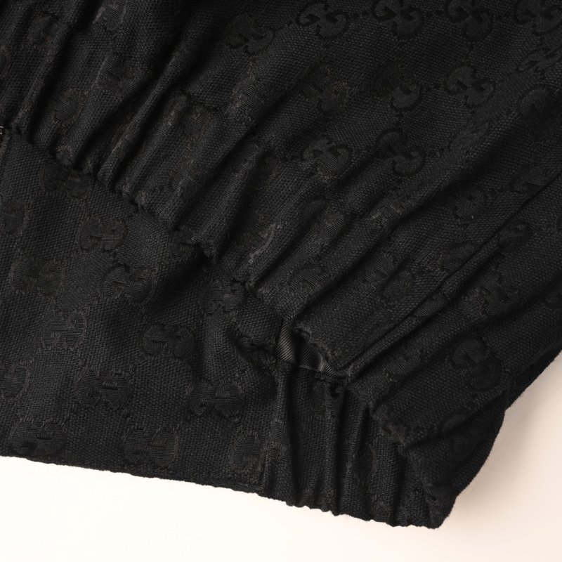 Gucci GG Monogram Black Zip Jacket view