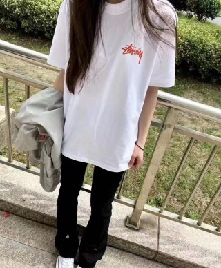 Essentials White Graphic Print Short Sleeve T-Shirt view 2