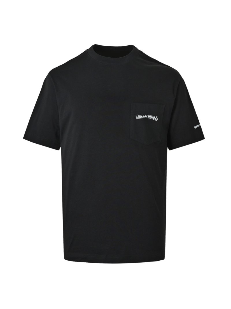 Stone Island Black Chest Logo T-Shirt view