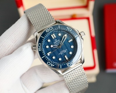 Omega Seamaster 300M 60th Anniversary Edition 42mm Steel Watch view 3