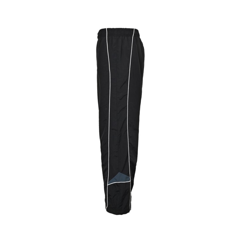 Black Sport Tracksuit with Blue Trim view