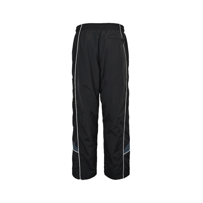 Black Sport Tracksuit with Blue Trim view
