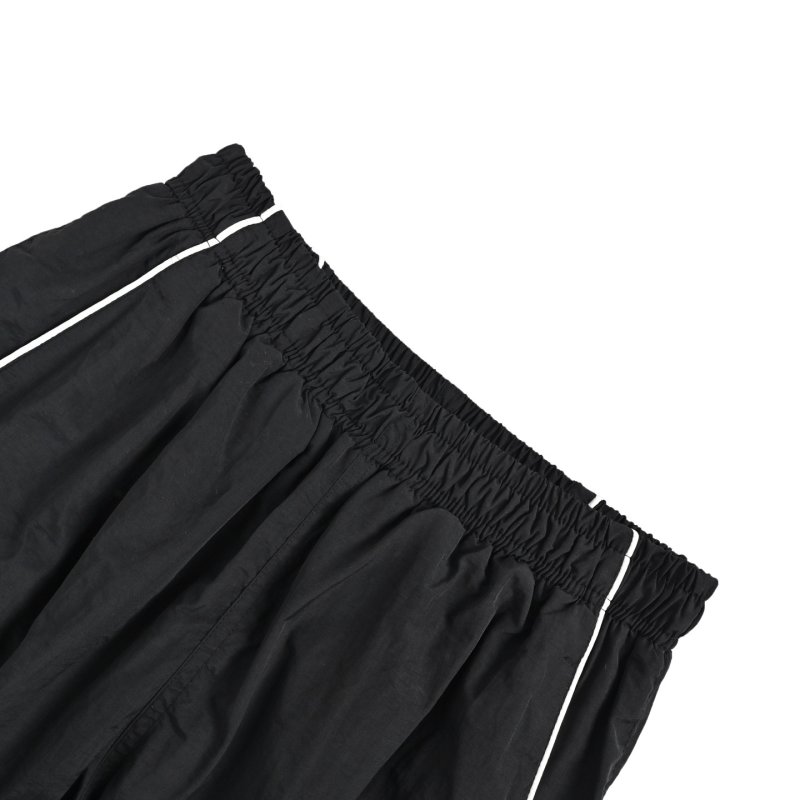 Black Sport Tracksuit with Blue Trim view