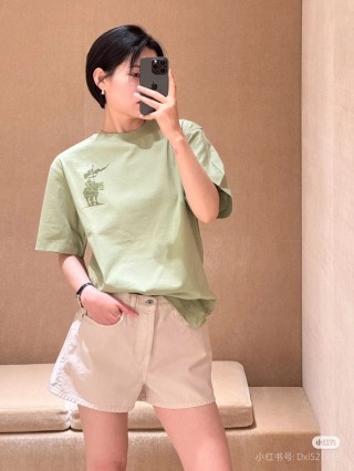 Sage Green Graphic Print Short Sleeve T-Shirt view 4