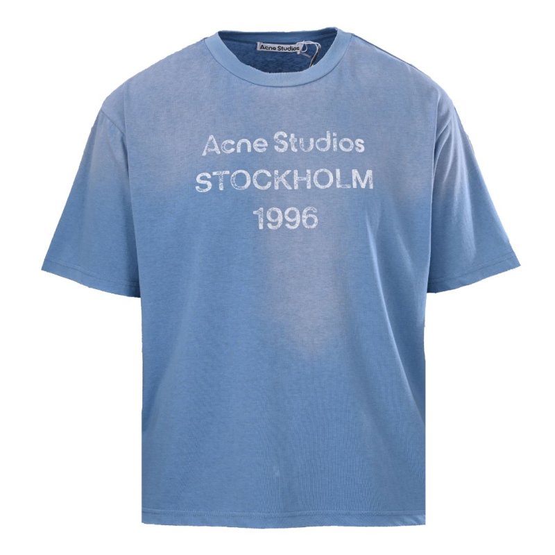 Acne Studios Stockholm 1996 Logo T-Shirt Light Blue view