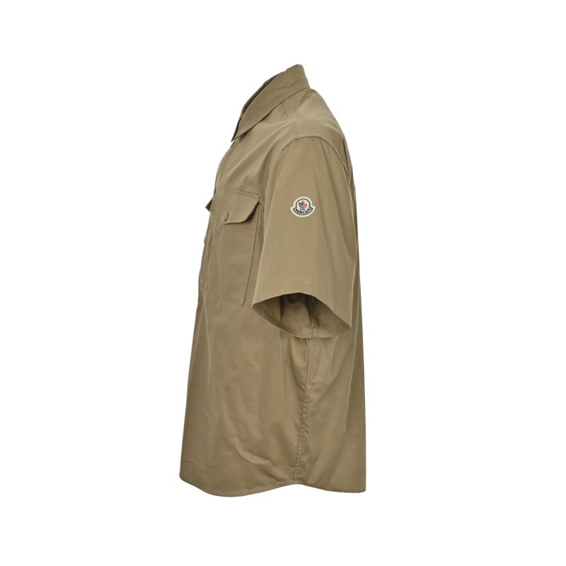 Khaki Short Sleeve Utility Shirt view