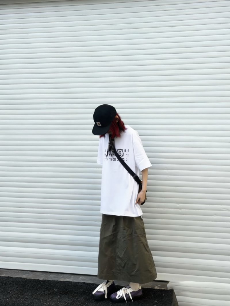 Maison Margiela Number Print White T-Shirt view