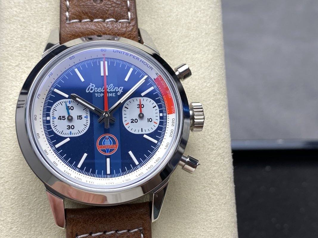 Breitling Top Time Chronograph Blue Dial 42mm