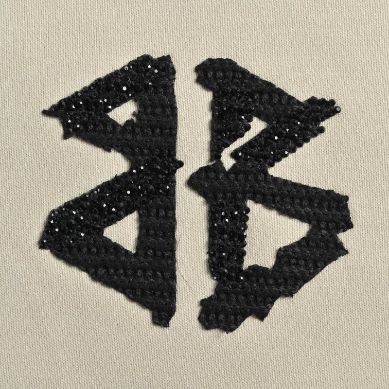 Essentials Cream Logo Hoodie view