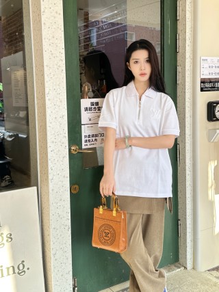 Louis Vuitton White Short Sleeve Polo T-Shirt