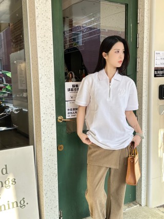 Louis Vuitton White Short Sleeve Polo T-Shirt view 2