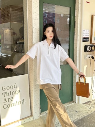 Louis Vuitton White Short Sleeve Polo T-Shirt view 3