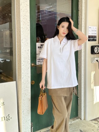 Louis Vuitton White Short Sleeve Polo T-Shirt view 4
