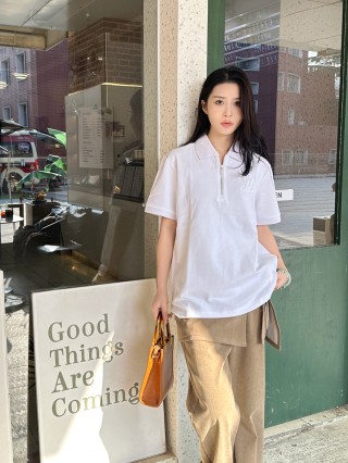 Louis Vuitton White Short Sleeve Polo T-Shirt view 6