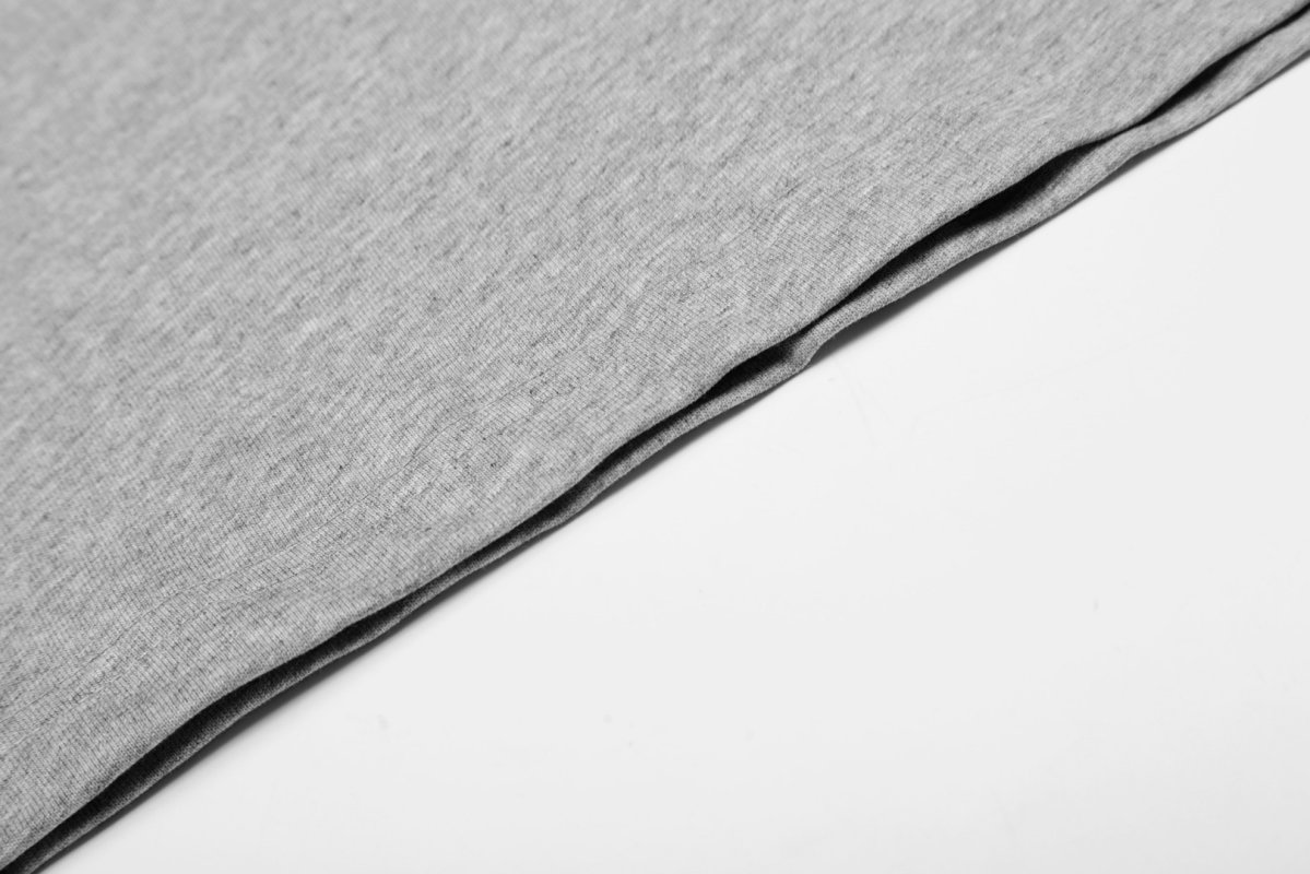 Ami Paris Grey Heart Logo T-Shirt view
