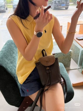 Ralph Lauren Yellow Sleeveless Button-Up Shirt view 2