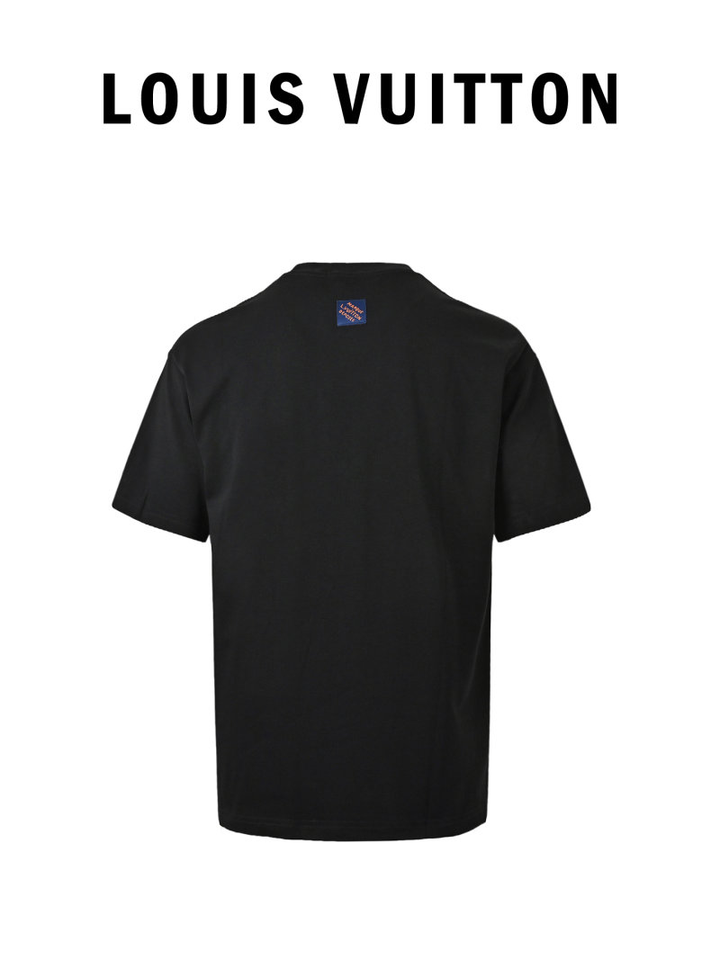 Navy Graphic Print Short Sleeve T-Shirt view