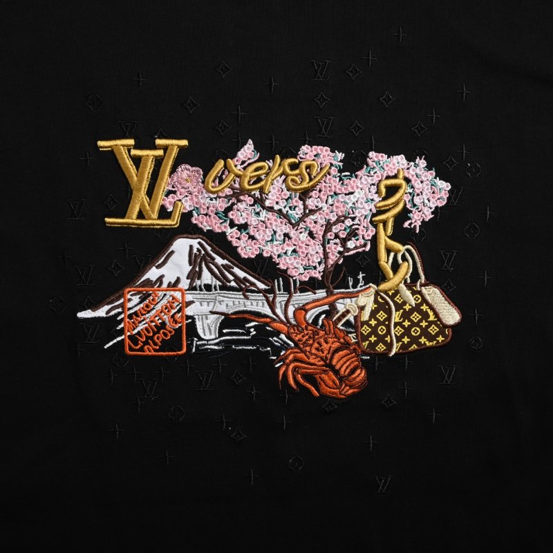 Navy Graphic Print Short Sleeve T-Shirt view